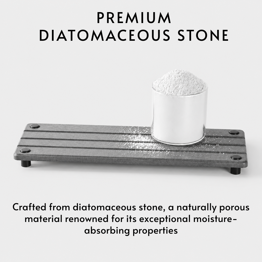 Self Drying Stone Tray