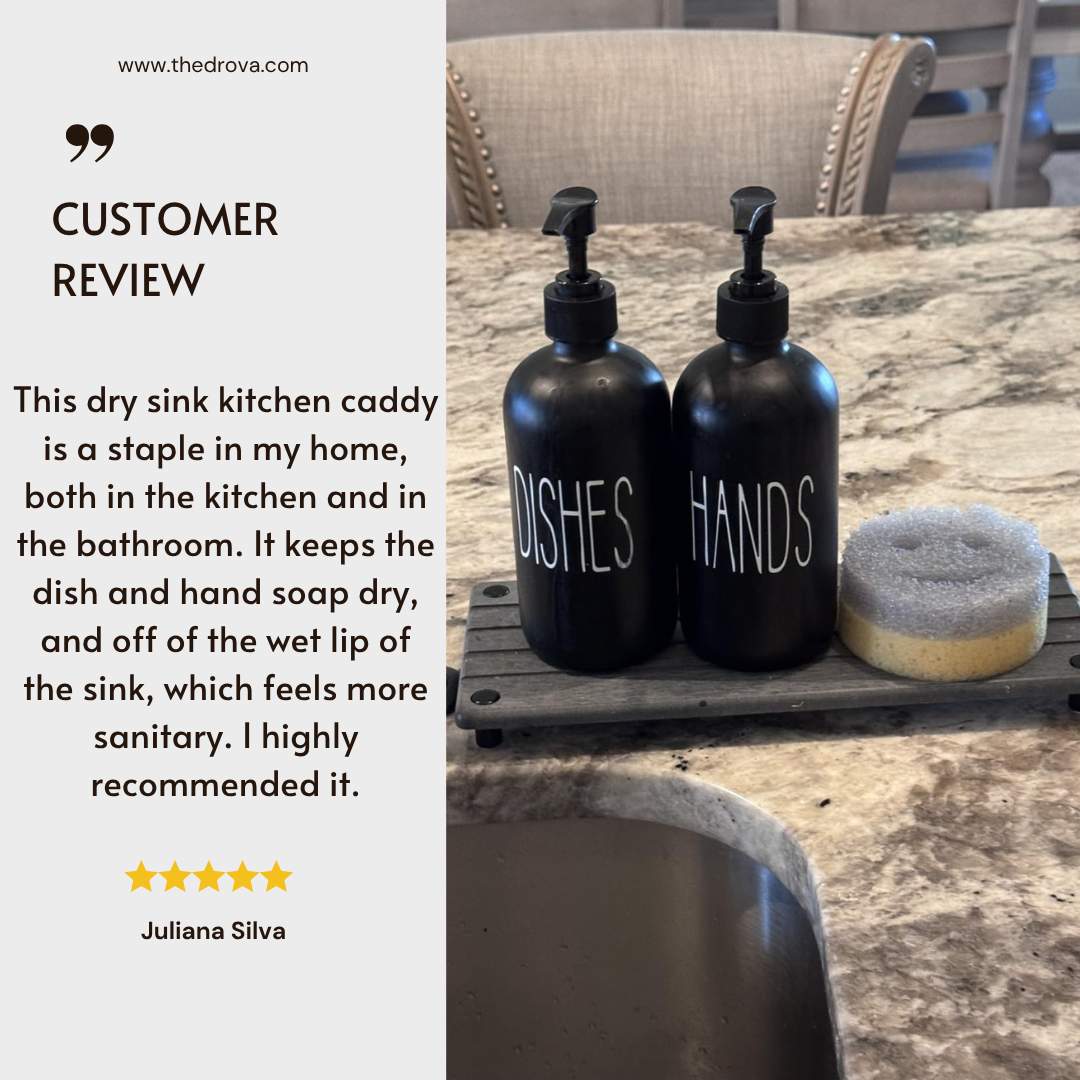 Self Drying Stone Tray
