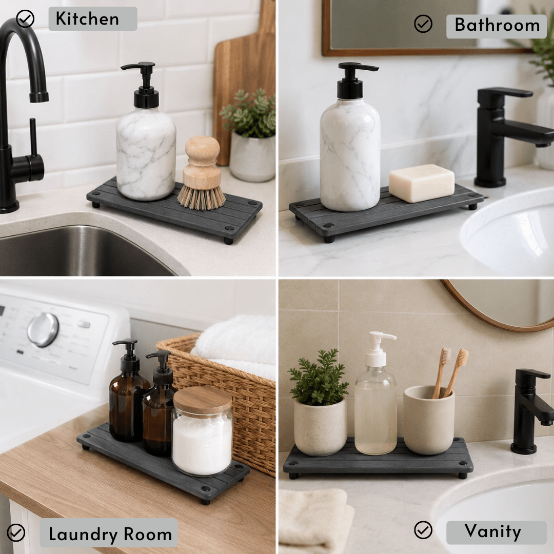 Self Drying Stone Tray